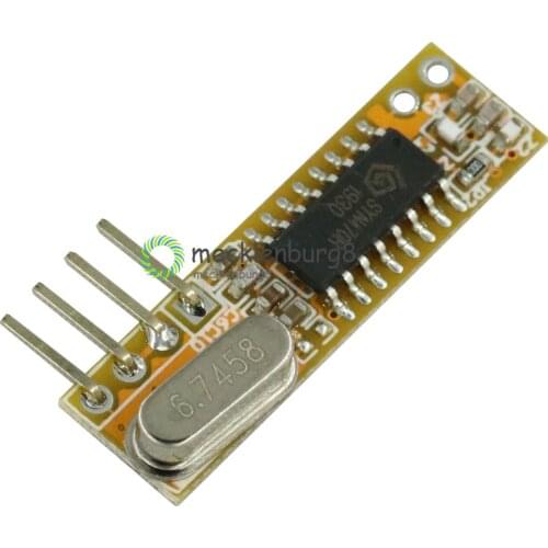 1PCS RXB12 433Mhz Superheterodyne Wireless Receiver Precise for Arduino AVR