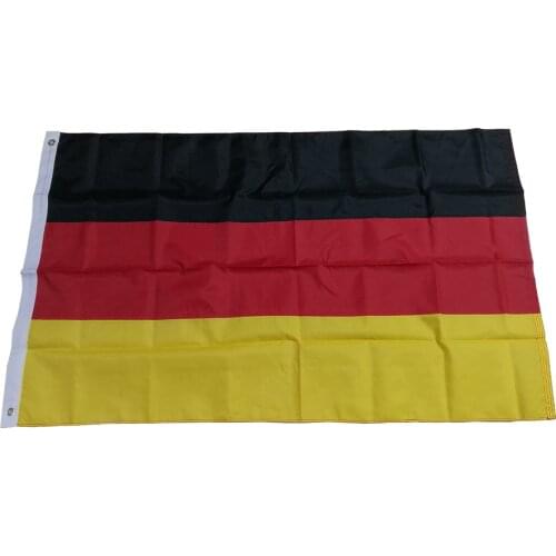 Embroidered Sewn Germany Flag German National Flag World Country Flag Banner Oxford Fabric 3x5ft, free shipping