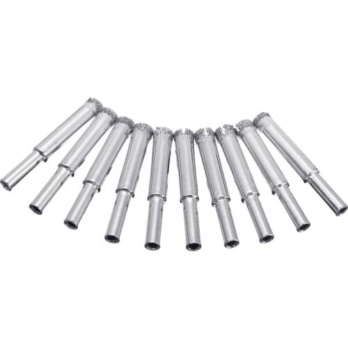 High Quality 10pcs 8mm Diamond Coated Drill Bit Hole Saw For Glass Tile Ceramic Marble Porcelain Drilling Power Tools