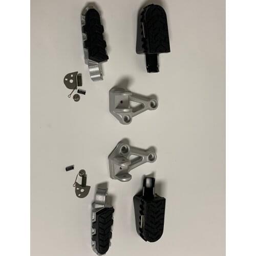 Rear footrest and rear foot rest support of Benelli TRK502 TRK251