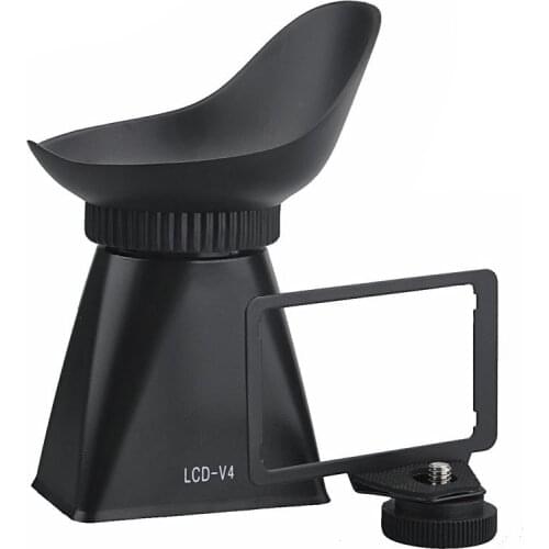 V4 LCD Viewfinder 2.8x 3" Magnifier Eyecup Hood Rubber Eyecup for SONY NEX-3 NEX-5 NEX-5
