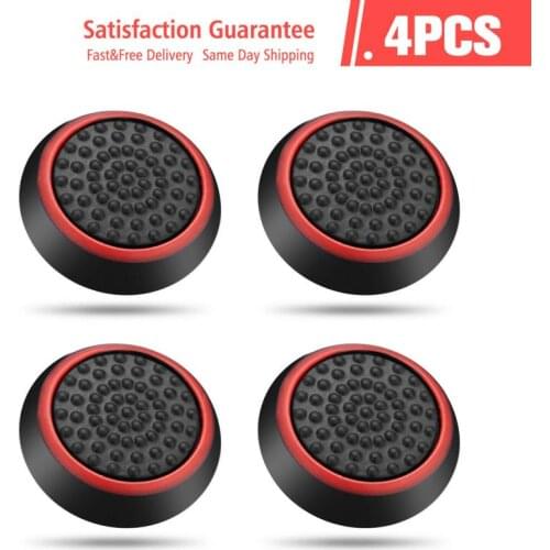4PCS/10PCS Non-slip Silicone Analog Joystick Thumbstick Thumb Stick Grip Caps Cases for PS3 Xbox 360 Xbox One Controller