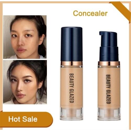 6Colors Matte Hydrating Face Liquid Foundation 6ML Long-lasting Whitening and Concealer Primer Cream Makeup Cosmetic