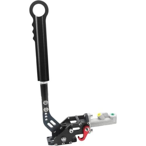 Aluminum Adjustable Auto Car Vertical Hydraulic Handbrake Racing Parking Handbrake Vertical Lever Long Handle