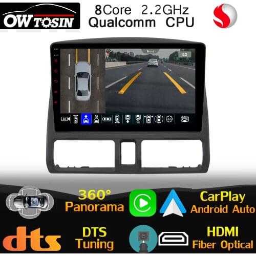 Qualcomm 8Core Android For Honda CR-V CRV 2 2001-2006 Car Radio GPS Navi Optical HDMI DTS HIFI DSP 4G LTE WiFi CarPlay Auto HIFI