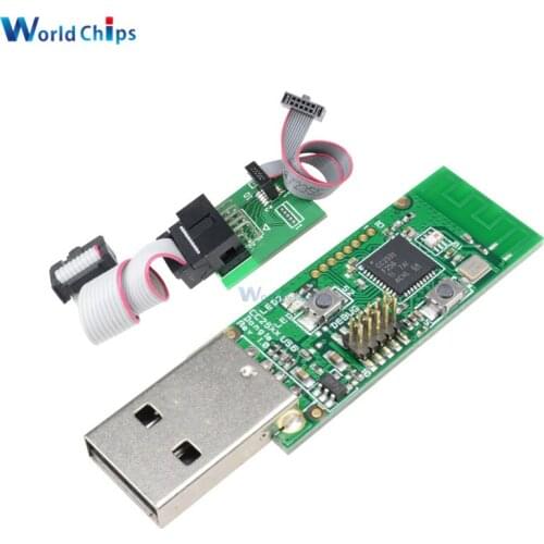 CC2531 Zigbee Sniffer Wireless Board Bluetooth BLE 4.0 Dongle Capture Module USB Programmer Downloader Wire Cable Connector