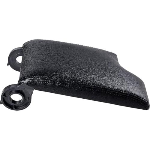 Black Armrest Center Console Lid Cover for BMW-E46 3 Series 1999-2004 Armrest Cover Auto Car Accessories