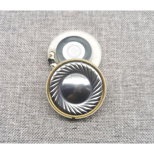 40MM speaker unit headphone unit HIFI titanium film subwoofer 2pcs