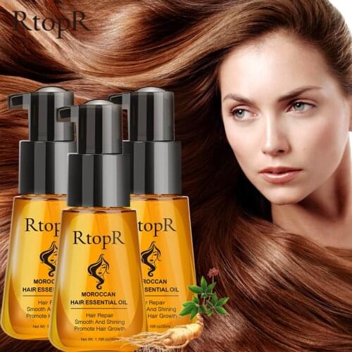 3PCS Morocco Essential Oils For Preventing Hair Loss And Nourishing Growth And Convenient Hair Care Scalp Massage Essential Oil
