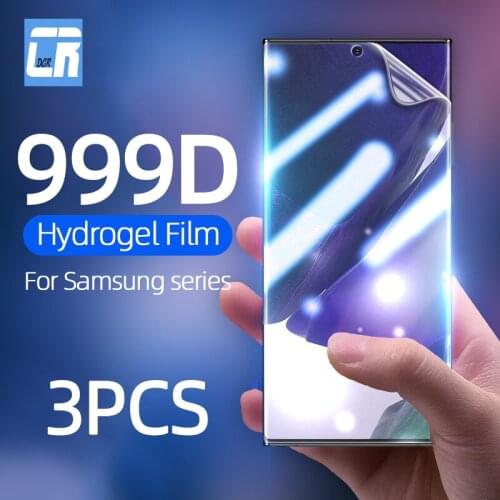 Full Cover Hydrogel Film for Samsung galaxy S20 Ultra Note 20 10 S10 S9 S8 Plus Screen Protector for Galaxy S10e Lite M12 M13