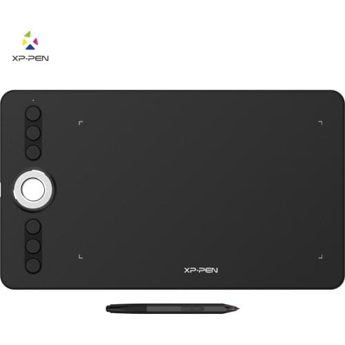 XP-Pen Deco 02 Graphics drawing Tablet Pen Tablet with P06 Battery-free Passive Stylus and shortcut keys (8192 levels pressure)