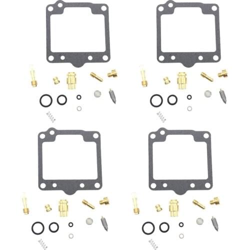 4Set Motorcycle Carburetor Repair Kit Gasket for Suzuki GS550E/L 1980-1982 GS550M GS550T GS 550 GS550 E L M T