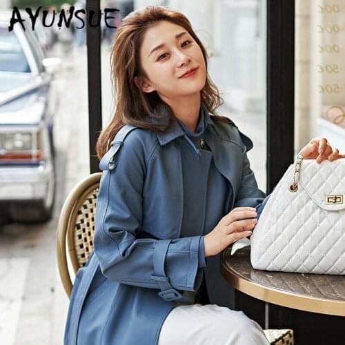 Real Leather Jacket Sheepskin Coat Women Clothes 2020 Korean Genuine Leather Coat Spring Autumn Coat Women HQ19-CJX19026A YY2376