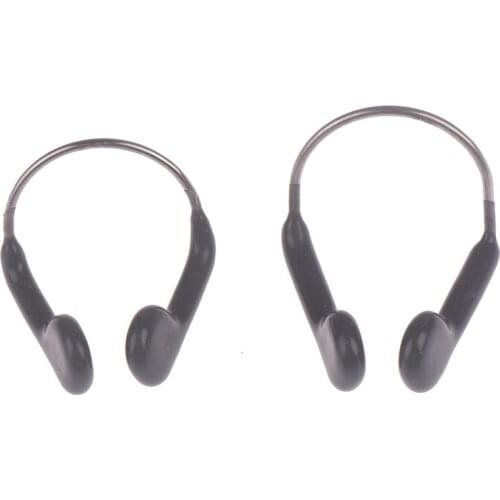 Soft Silicone Steel Wire Nose Clip Durable No-skid for Swimming Diving Water Sports Nose Clip Skin Color Swimming Accessories