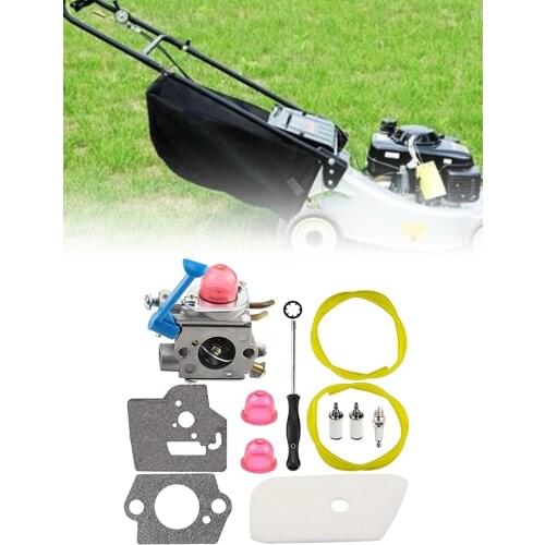 Carburetor Air Filter Primer Bulb Set Fit HUSQVARNA 124 L, 125 L LD, 128 C L LD LDX, 128 R RJ DJX Trimmer Zama C1Q-W40A
