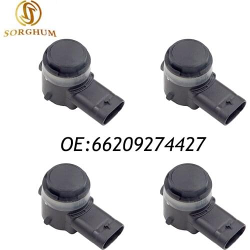 4PCS PDC Parking Sensor For 14-16 BMW i3 i8 X3 X4 X5 E70 F15 F16 F26 66209274427 9274427