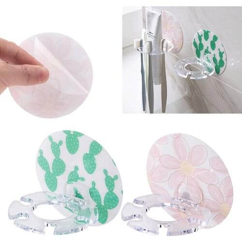 Toothbrush holder suction Organizer Storage Rack Bathroom Shaver Strong