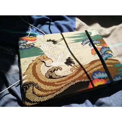 Handmade Travel Watercolor Book, Hand Account Book, Sketch Book, 300g Cotton Pulp Ashi Baohong Planner Notebooks