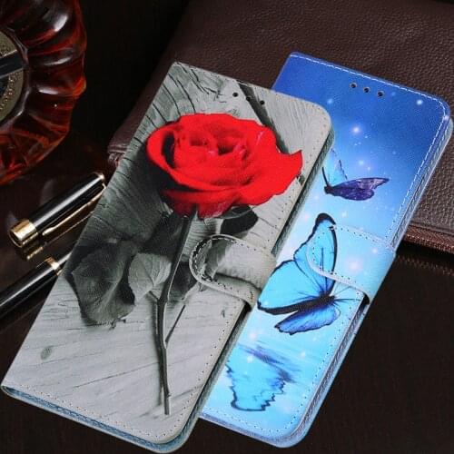 Rose Flower Tower Flip Cover For Honor 8A 8S 8X 10i 9A 9S 9X 9C 8C 10X Lite 20E 20 Pro 7C 7A Pro AUM-L41 L29 Leather Wallet Case