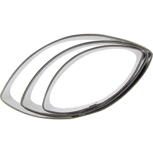 Leafs shape 3 piece cookie cutting molds, baking tools, cake decorating soft candy tools