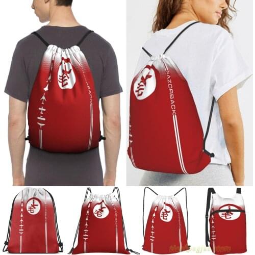 Mao-Kwikowski Racing 2 White Men Outdoor Travel Gym Bag Waterproof Drawstring Backpack Women Fitness Swimming Bag