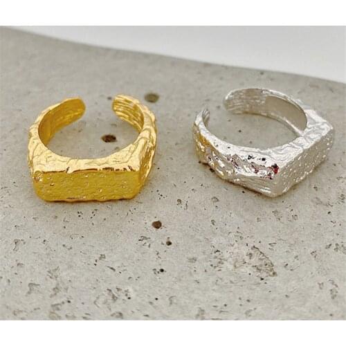 Miuoxion Wholesale Retro Irregular Ring Industry Personality Party Jewelry For Women Feature Namour Charm Gift All Seasons