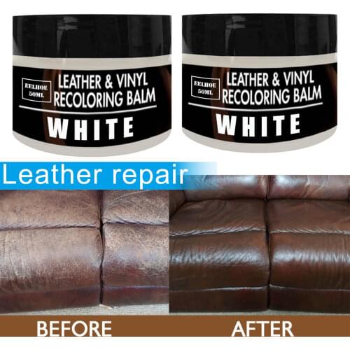 50ml Multifunctional Refurbishing Cleaner Leather Repair Cream for Car Seat Sofa Color Paste Renew Cleaning HFing