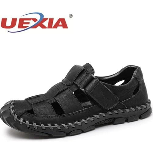 New Summer Water Shoes Quick Drying Men Aqua Flats Outdoor Beach Sandals Breathable Seaside Footwear Non-slip Big Size Handmade
