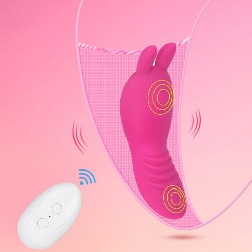 Portable Clitoral Stimulator Panty Vibrator Wireless Remote Control Invisible Vibrating Eggs Sex Toys for Woman Clit Massager