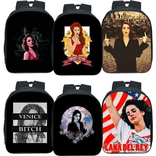 13inch Lana Del Rey Backpack Boys Backpacks Girls School Bags Fashion Mochila Daily Rucksack Kids Back To School Bookbag Mochila