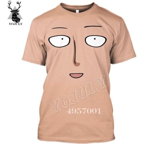 SONSPEE 2021 3D Print Saitama Tatsumaki ONE PUNCH-MAN Anime Harajuku T-Shirt Summer Unisex Casual Funny Short Sleeve T Shirts