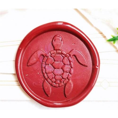 Sea turtle wax seal stamp/sea animals wax sealing kit/the turtle wedding wax sealing kit /wedding wax stamp box set
