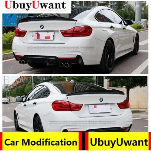 High Quality ABS Plastic Rear Car Spoiler Trunk Lid Wing For BMW F36 GRAND COUPE 4-DR 420i 425i 428i PSM Style 2013 - 2019
