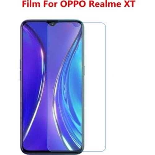 1/2/5/10 Pcs Ultra Thin Clear HD LCD Screen Protector Film With Cleaning Cloth Film For OPPO Realme XT