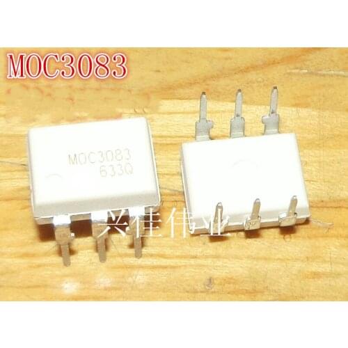 10PCS/LOT MOC3083 DIP6 DIP-6 photocoupler New original In Stock
