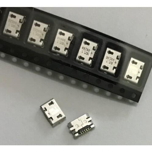 100pcs 1000pcs For Nokia Lumia 710 207 208 220 Dual SIM 230 Asha 500 503 Micro Usb Cell Phones Charger Charging Connector Port