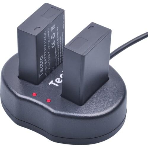 2Pc EN-EL20 en-el20 enel20a EN EL20 Li-ion Battery Pack+Dual Charger for Nikon EN-EL20a 1 J1 J2 J3 S1 Digital Camera