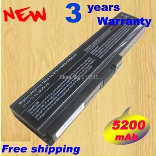 Battery for Toshiba Satellite L650 L655 C650 C660 A655 A660 A665 PA3817U-1BRS