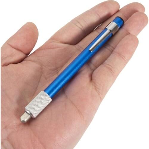 1pcDiamond Fishing Hook Sharpener Embroidery Kitchen Sharpening Stone Pen Shape Knife Sharpener Grindstone Fishing Hook Sharpner