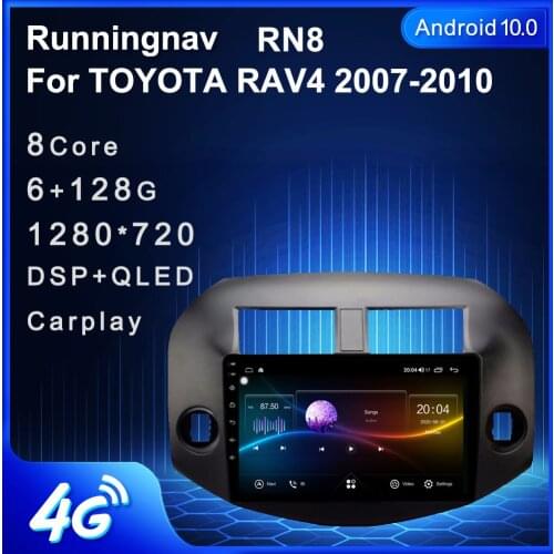 Android 10.1/9/8.1 For TOYOTA RAV4 2007 2008 2009 2010 2011 Multimedia Stereo Car DVD Player Navigation GPS Radio
