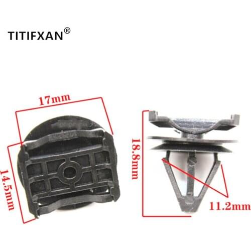 Auto plastic fastener clip for Mazda CX5 CX-5 door wheel arch guard decorative plate anti-scratch strip