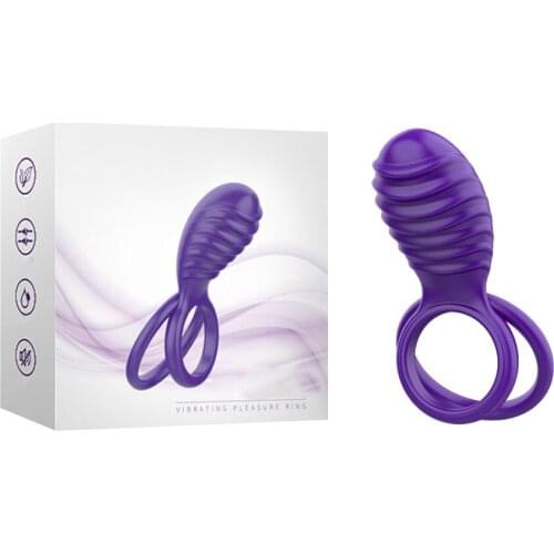 FX Male Vibrating Penis Ring Clitoris Stimulation Female Vibrator Penis Adult Sex Toy Delayed Ejaculation Ring