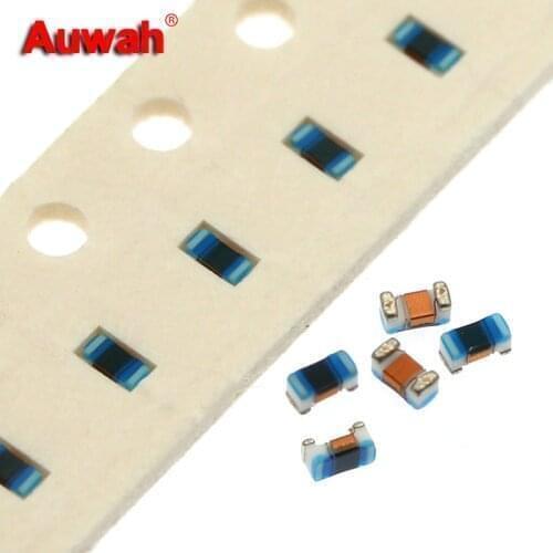 50pcs Wirewound SMD Inductor 0603 2.2nH 3.6nH 3.9nH 4.3nH 4.7nH 5.6nH 6.2nH 6.8nH 7.5nH LQW18AN Series high frequency Inductance