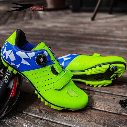 Professional Athletic Bicycle Shoes MTB Cycling Shoes Men Self-Locking Road Bike Shoes Sapatilha Ciclismo Women Cycling Sneakers