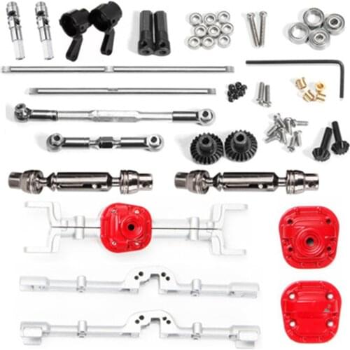 Metal Front /Rear Bridge Axle Shell Assembly for 1/12 MN D90 D91 4x4 RC Car Upgraded DIY Kit