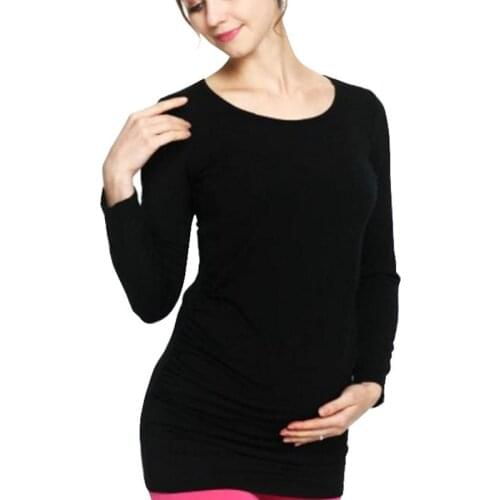 Футболки с длинным рукавом для беременных MONTH FIR China At AliExpress