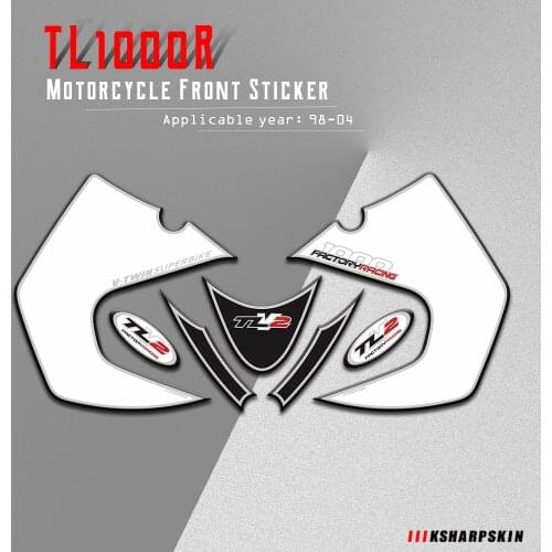 New sale 3D For SUZUKI TL1000R 1998-2004 tl 1000 r Gel Motorcycle Front Fairing Decals Sticker Kit MOTO 3D Gel Stickers