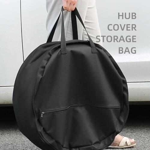 New Type Wheel Cover Storage Carrying Bag High-quality Oxford Cloth Hubcap Storage Container Car Accessories For Tesla Model 3