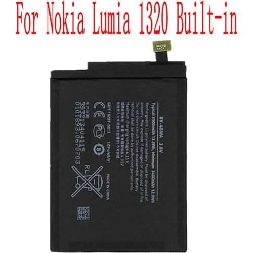 High Quality 3500mAh BV-4BWA Battery For Nokia Lumia 1320 Built-in Cell Phone