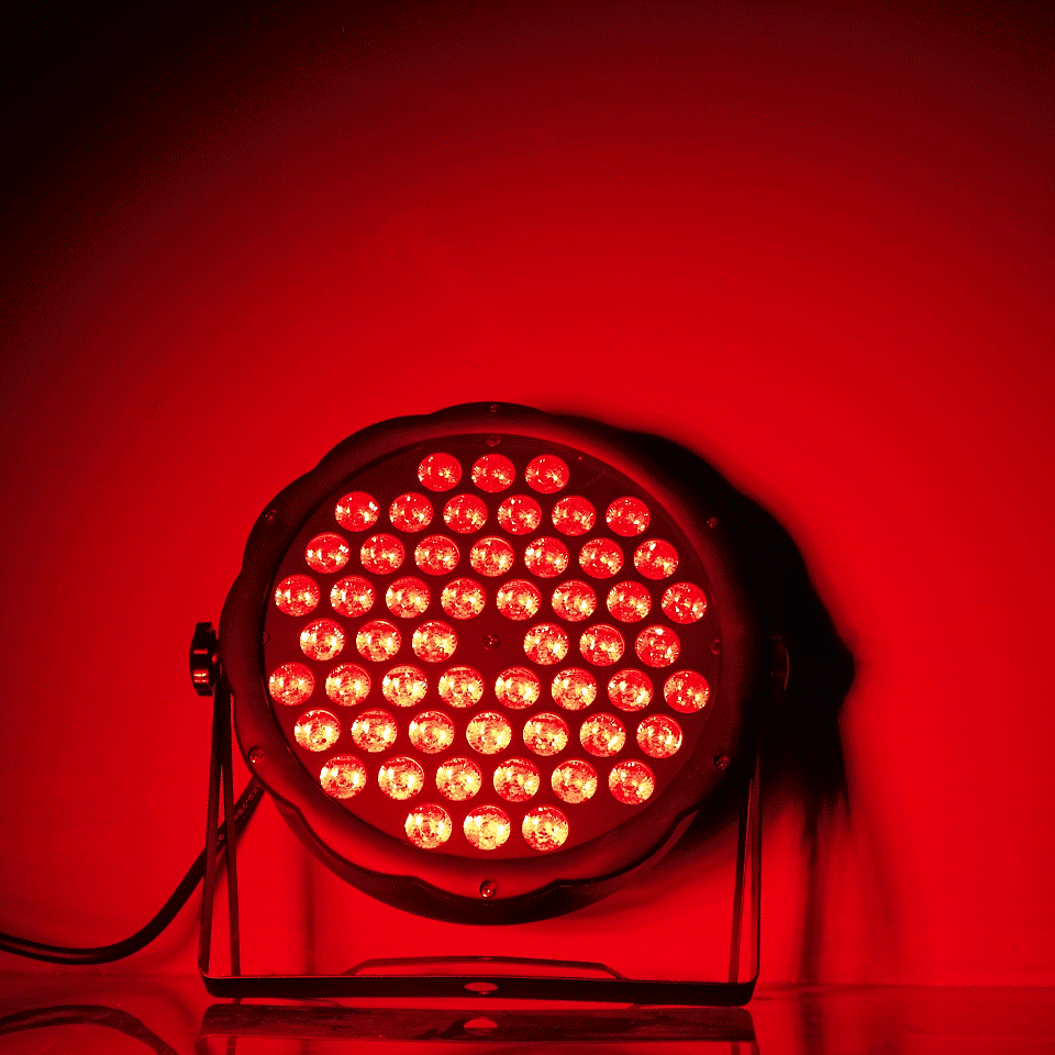 Led Par Lights 54x3W RGBW / RGB 3in1 DJ Par LED 54*3w UV Light Wash Disco Light DMX Controller Effect For Small Party KTV